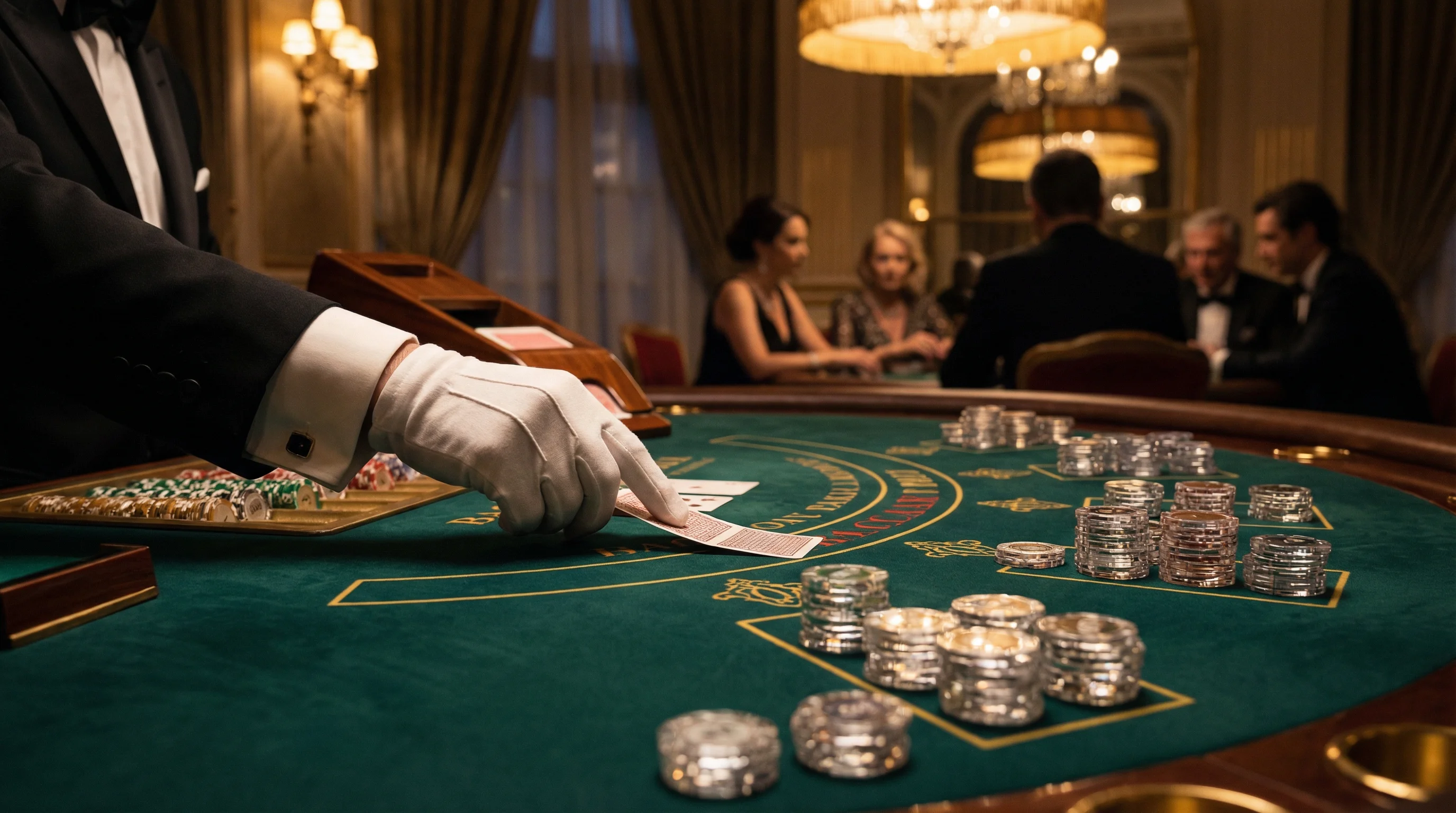 Cartas de casino de alta calidad para blackjack